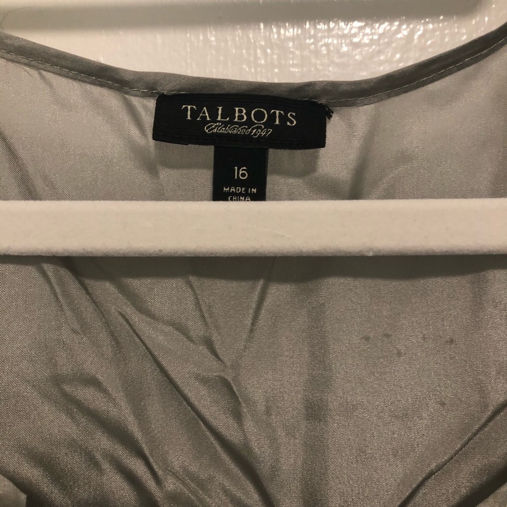 Talbots silk blouse - Picture 3 of 3